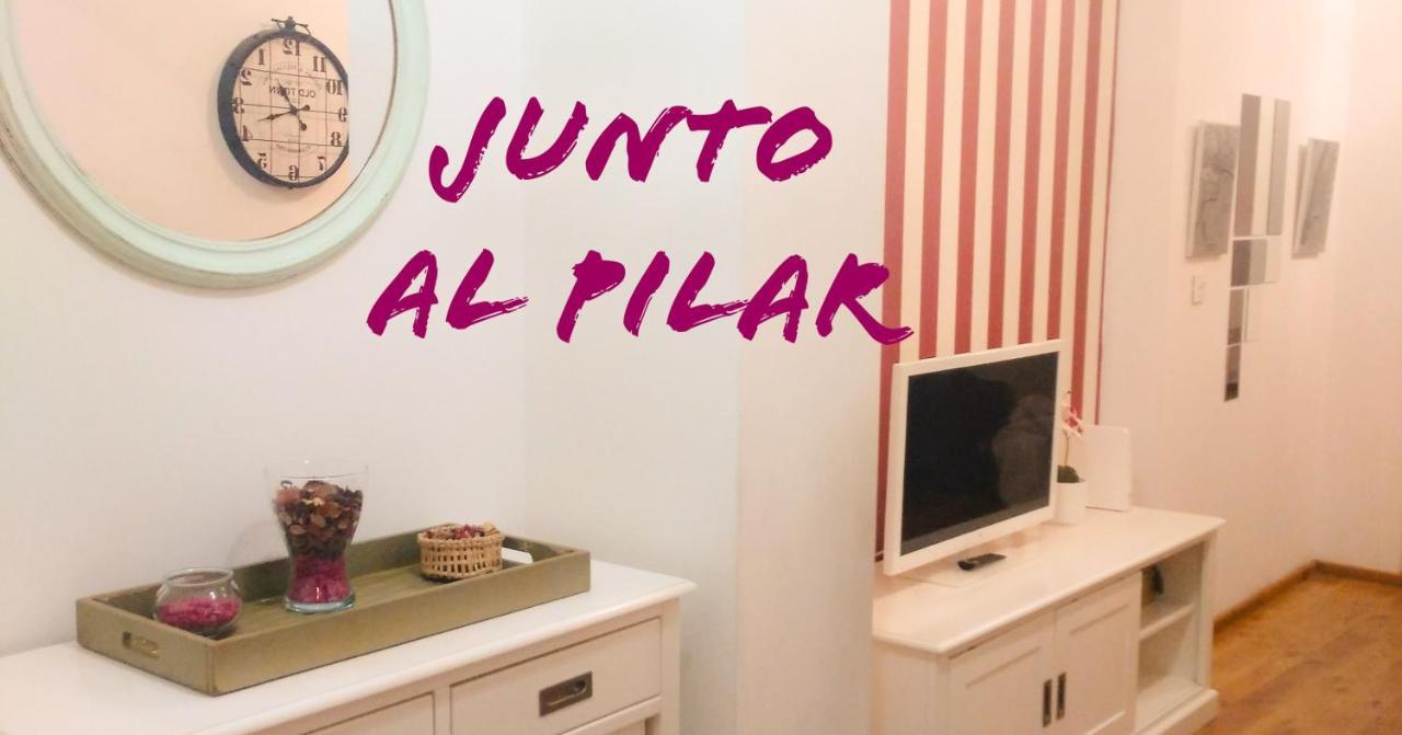 Junto Al Pilar Appartement Zaragoza Buitenkant foto